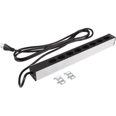 RACK-Z-PDU-STROMLEISTE-8xT23-SW-SL (Einzelstück)