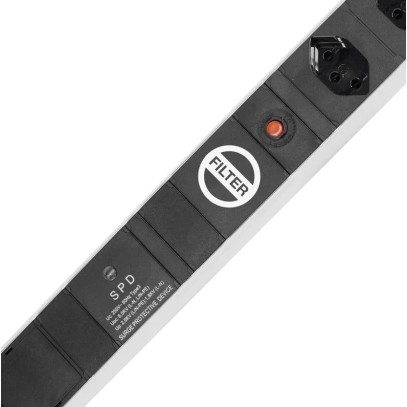 RACK-Z-PDU-STROMLEISTE-5xT13 + filtre réseau