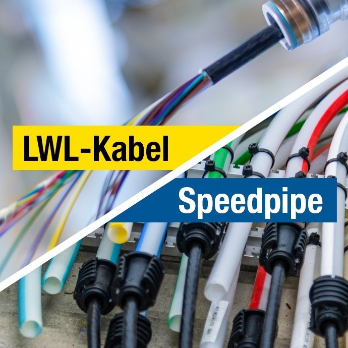 LWL Kabel & Speedpipe